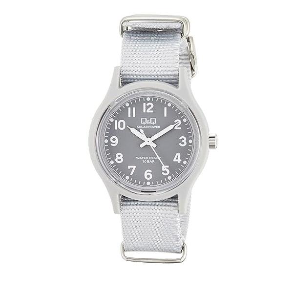 シチズン 腕時計 紳士/メンズ アナログ ソーラー電源 10気圧防水 ナイロンベルト グレー E05...