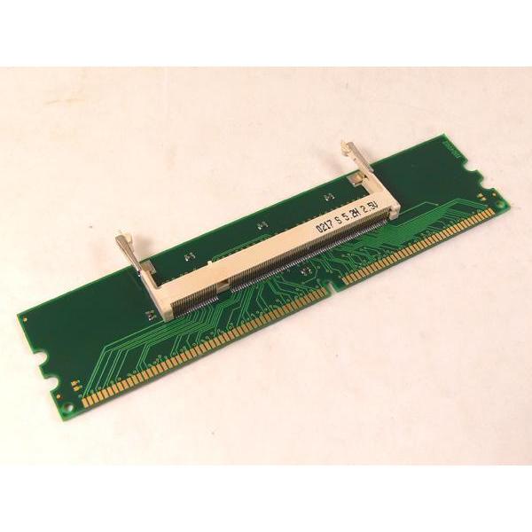 送料無料メール便 RAMアダプタ SODIMM→DIMM DDR1用 DDR1-SO 変換名人 45...