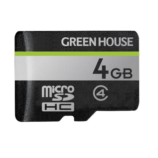 送料無料 マイクロSDカード microSDHC 4GB ４ギガ SD変換アダプタ付き ケース付き ...