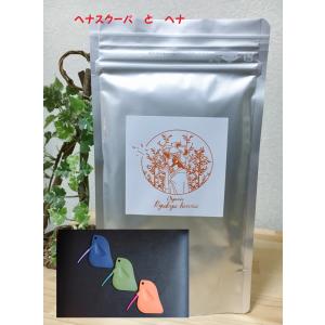 ダークブラウン オーガニック琉球ヘナ＆琉球藍 100g 国産ヘナ 沖縄産