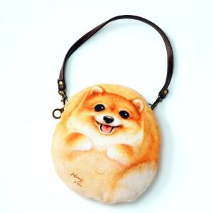 ヘンリーキャット　シェイプドポーチ　大　プリン