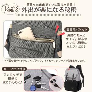 マザーズバッグ リュック マザーズリュック レ...の詳細画像4