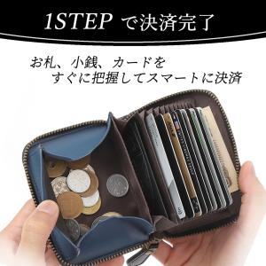 メンズ 財布 【お札が折れない】 二つ折り 本...の詳細画像4