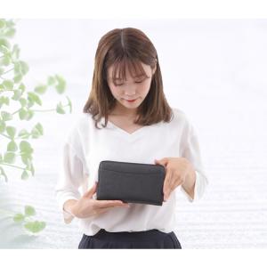通帳ケース 磁気防止 本革 YKKファスナー ...の詳細画像2