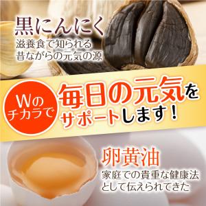 黒にんにく卵黄 60粒(1日2粒 30日分) ...の詳細画像2