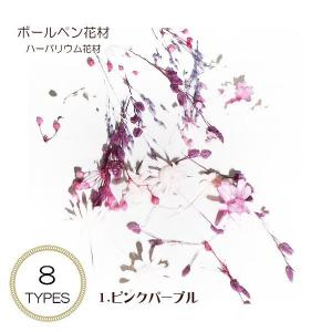 ハーバリウム ボールペン 花材 1セット入り 選べる８種類
