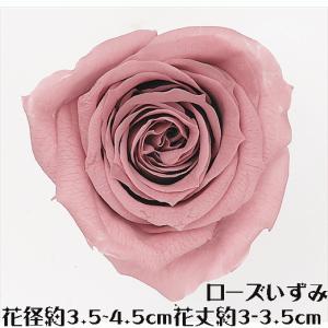 ローズ いずみ モーブピンク 1輪 プリザーブドフラワー バラ 花材 大地農園 ドライフラワー スモールフラワー 花材 花 Atelier memi アトリエメミ