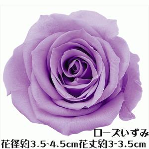 ローズ いずみ スイートライラック 1輪 プリザーブドフラワー バラ 花材 大地農園 ドライフラワー スモールフラワー 花材 花 Atelier memi アトリエメミ