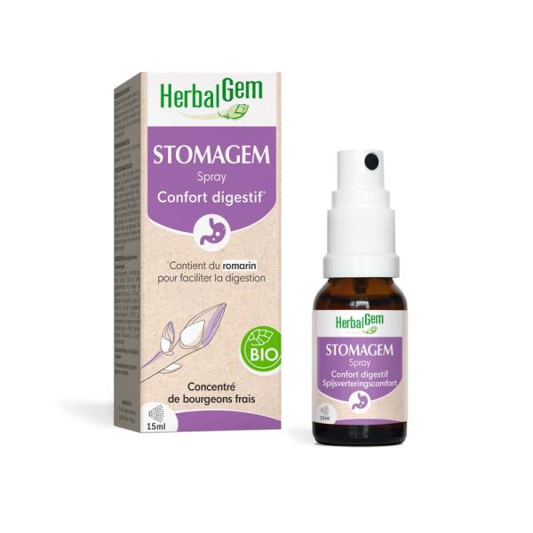 ハーバルジェム ストマジェム 15ml スプレー 人間用 ジェモエッセンス 消化器系快適サプリメント...