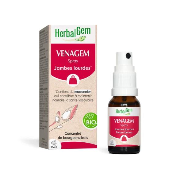 ハーバルジェム ヴェナジェム 15ml 人間用 ジェモエッセンス 脚のむくみの軽やかサポート ハーブ...