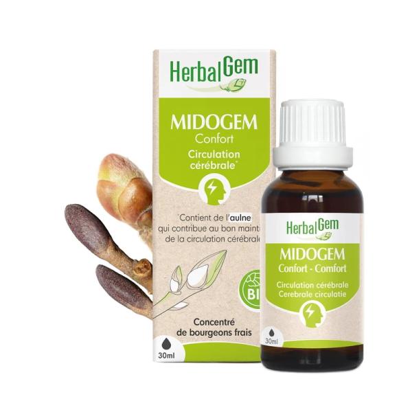 ハーバルジェム ミドジェム 30ml 人間用 ジェモエッセンス 頭痛の予防ケア MIDOGEM CO...
