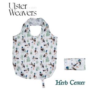 ULSTERWEAVERS エコバッグ Farmhouse Ducks 農家のアヒル アヒル アルスターウィーバーズ 正規品 折りたたみ ロールアップ ショッパー｜herbcenter