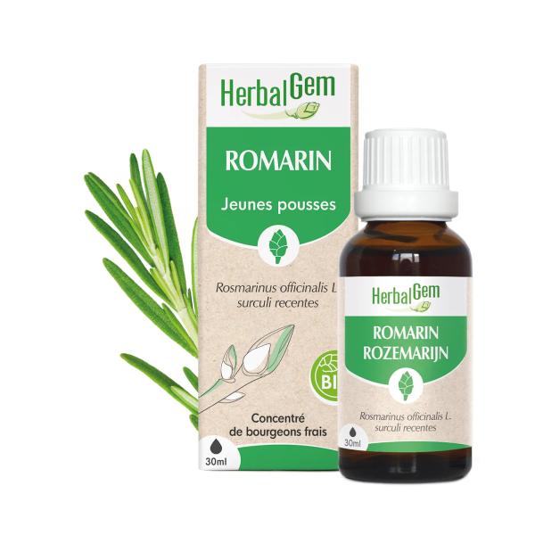 ローズマリー BIO 人間用 30ml ハーバルジェム 肝胆ケア 新芽 サプリ ジェモエッセンス R...
