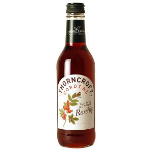 ソーンクロフト ハーブコーディアル ローズヒップ 330ml 1本 シロップ 英国 伝統飲料 コーディアル 正規品 当店累計47万本27年以上の販売実績