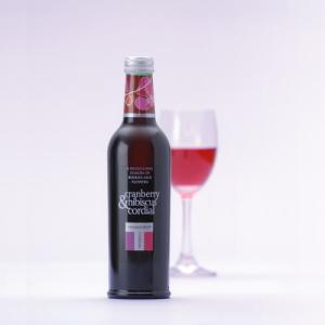 ソーンクロフト ハーブコーディアル クランベリー&amp;ハイビスカス 375ml 1本