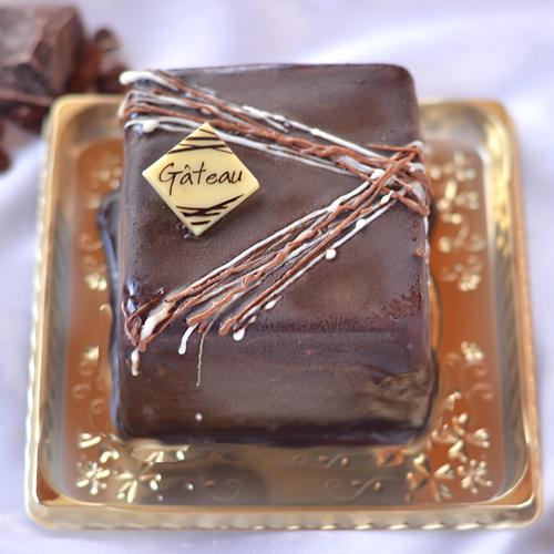 父の日ギフト・ラムショコラアイスケーキ（スクエア）