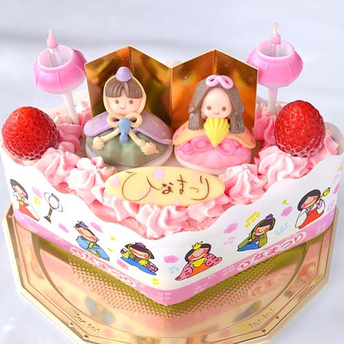 ひな祭り 限定 ・ ひなまつり アイスケーキ （ひし形）