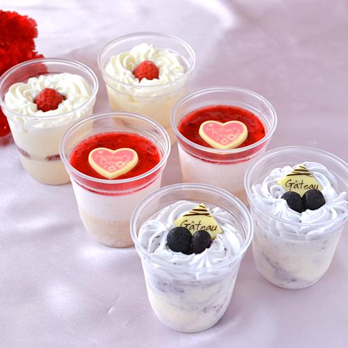 母の日 限定 小さな アイス ケーキ　６個 セット スイーツ 母の日ギフト