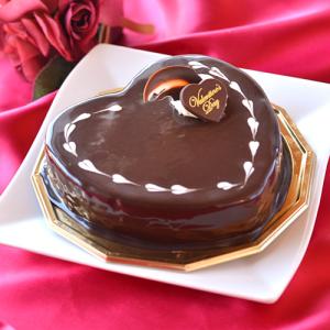 バレンタイン ケーキ ザッハトルテ アイス ケーキ （ハート）｜herbcountry