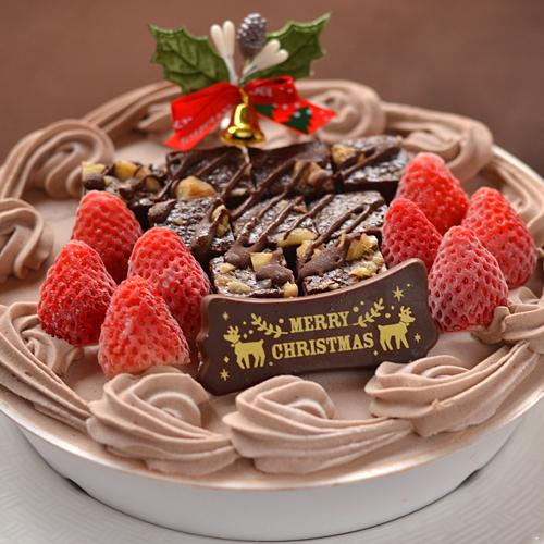 クリスマス アイスケーキ ・ チョコレート ブラウニー 6号