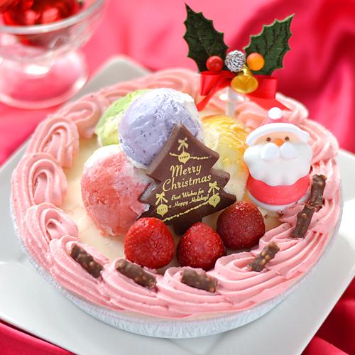 クリスマス アイスケーキ （ ベリー グラッセ ） 5号