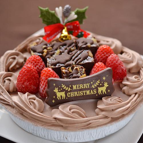 クリスマス アイスケーキ ・ チョコレート ブラウニー 5号