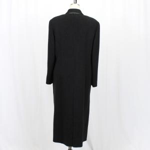 カシミヤ混 ロングコート グレーの詳細画像1