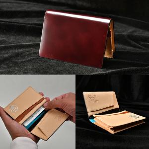 名刺入れ カードケース CORDOVAN コー...の詳細画像5