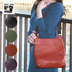 小田清 豊岡工房 牛革ボディショルダー ブラック 432301 : XPRICE