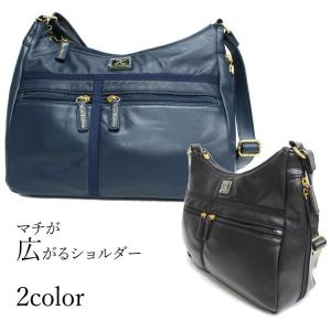 限定セール ユリ・コジマ ラムレザー バッグ ショルダー 多機能 羊革 ベルト調節可 マチ 広がる 鞄 ユリコジマ Yuri Kojima