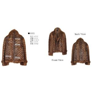 ヌートリア ファー ブルゾン メンズの詳細画像2