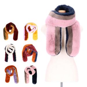 マフラー レディース トスカーナラム ファー ショール ムートン ギフト