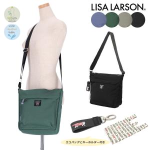 Lisa Larson タテ型 ショルダー バッグ マイキー ショルダーバッグ 深型 軽撥水加工 軽量 男女兼用 猫 ネコ 旅行 鞄 メンズ レディース LTPK-03｜herbette