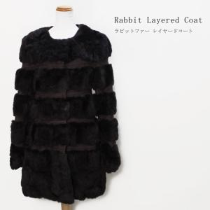 SAGA サガ ミンク ファー ロングコート ダーク 爆買 : エルベート