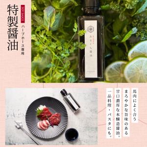 ハーブホース馬肉専用 特製醤油 旨味のある甘口...の詳細画像1