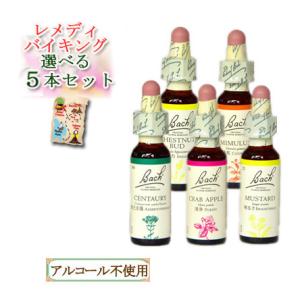 Bach フラワーエッセンス 5本セット 売り切り/1箱のみ/30％OFF】フラワーレメディ バッチシリーズ 40本木製