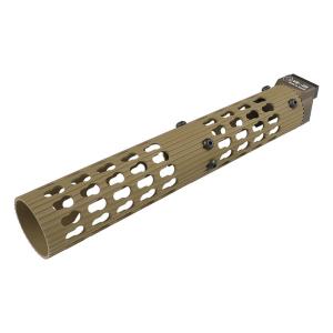 ZC LEOPARD アルミ製ハンドガード 4面レール M4用 [ 5インチ
