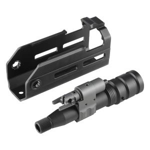 実物 MIDWEST MCX用 8インチ ハンドガード Airsoft Artisan Rattler SDハンドガードセット(APFG MCX GBB