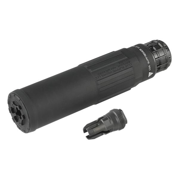 Airsoft Artisan CGS SCI-SIX タイプ ダミーサイレンサー &amp; 3Prong...