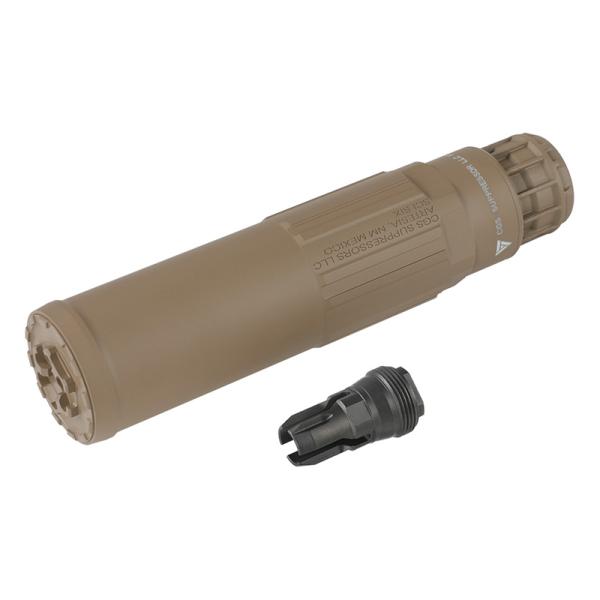 Airsoft Artisan CGS SCI-SIX タイプ ダミーサイレンサー &amp; 3Prong...