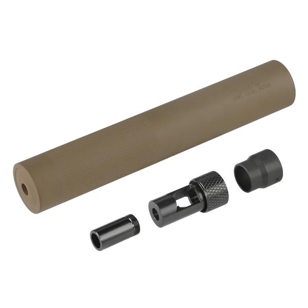 Airsoft Artisan AE OPS タイプ Mk12 SPR サプレッサー 14mm逆ネジ...