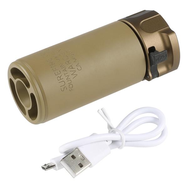 5KU SF Wardenタイプ サイレンサー (14mm逆ネジ/マズルフラッシュトレーサーユニット...