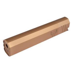 SAA SilencerCo Ospreyタイプサプレッサー 8inch (14mm逆ネジ) BK