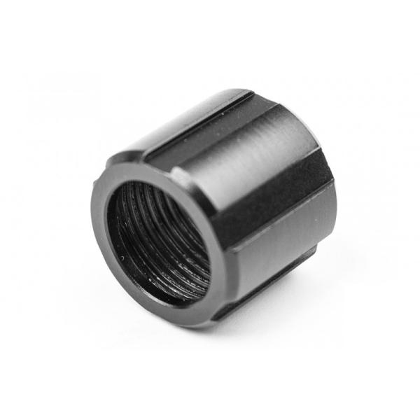 C&amp;C Tac SilencerCoスタイル スレッドプロテクター BK (14mm逆ネジ) 【 ネ...