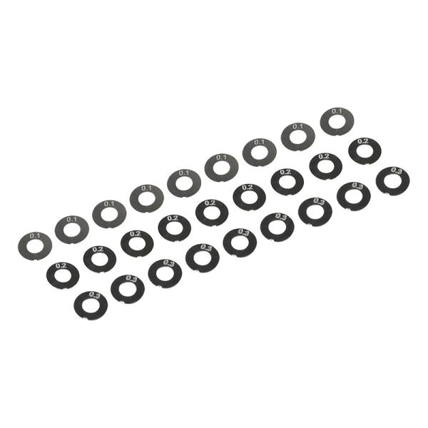CNC PRODUCTION ステンレス シムセット 0.1/0.2/0.3 各9枚 厚さ表記あり ...