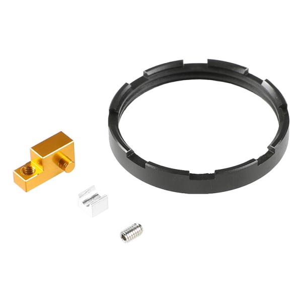 RGW PA Dolosスタイル QDテイクダウンシステム フロントベースセット用 キャッスルナット...