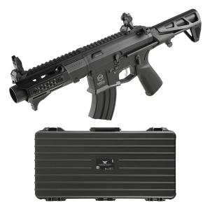 DE Airsoft Maxim Defense PDX AEG (Kestrel V2搭載/UTRシリーズ) ハードガンケース付 Black 18歳以上｜hercules-gear