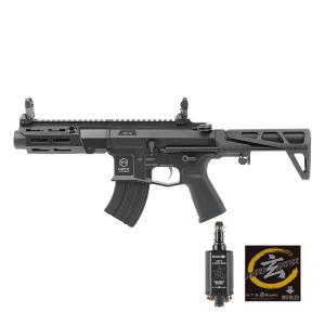 DE Airsoft Maxim Defense PDX AEG (玄モーター仕様/Kestrel V2搭載/UTRシリーズ) ハードガンケース付 Black｜hercules-gear