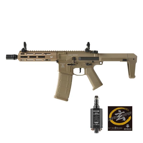 DE Airsoft Honey Badger by Q SBR AEG (玄モーター仕様/Kest...