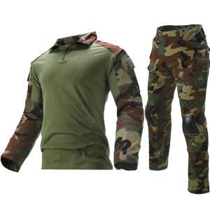 EMERSON コンバットシャツ 半袖 迷彩服 BDU ACU Sサイズ : ミリタリー